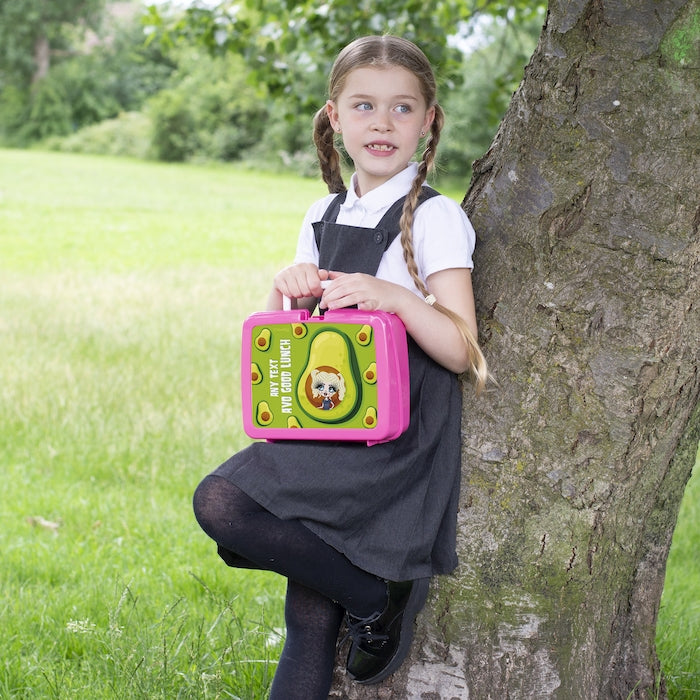 ClaireaBella Girls Avocado Lunch Box - Image 5