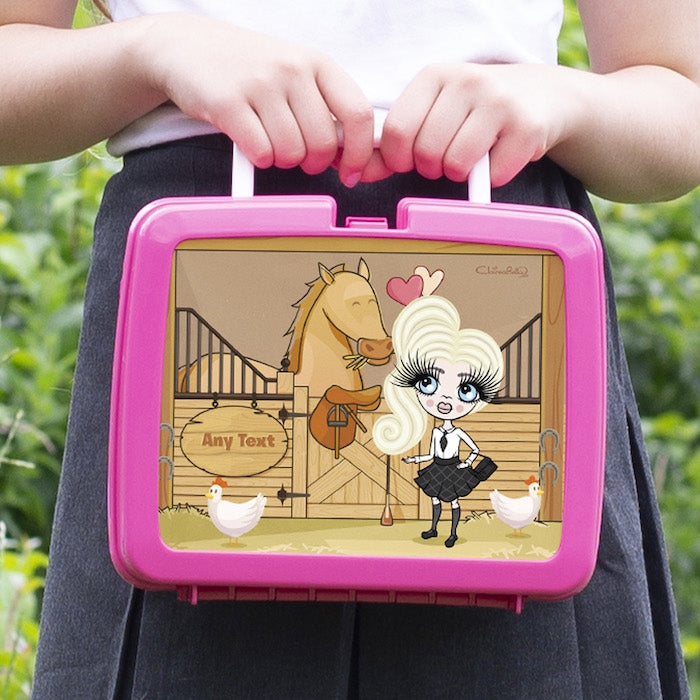 ClaireaBella Girls Pony Love Lunch Box - Image 8