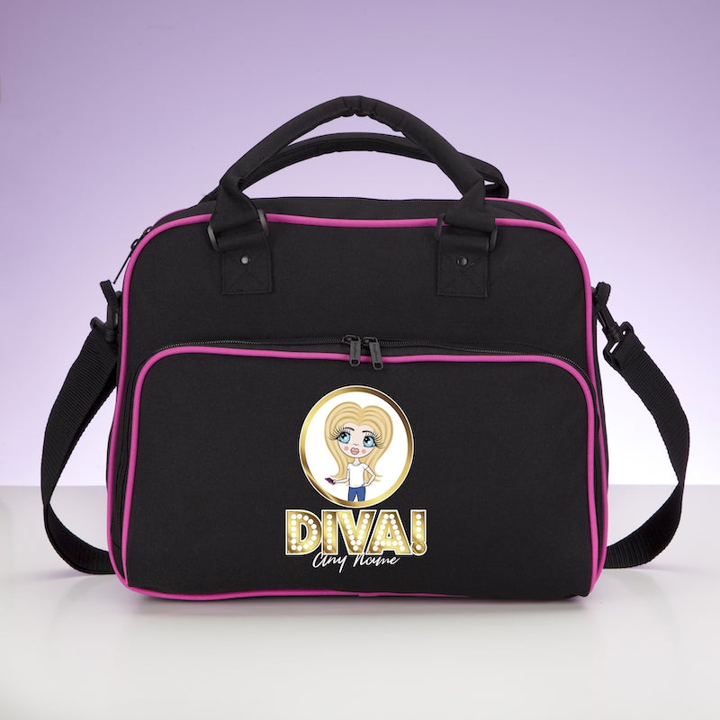 ClaireaBella Girls Personalised Diva Travel Bag - Image 1