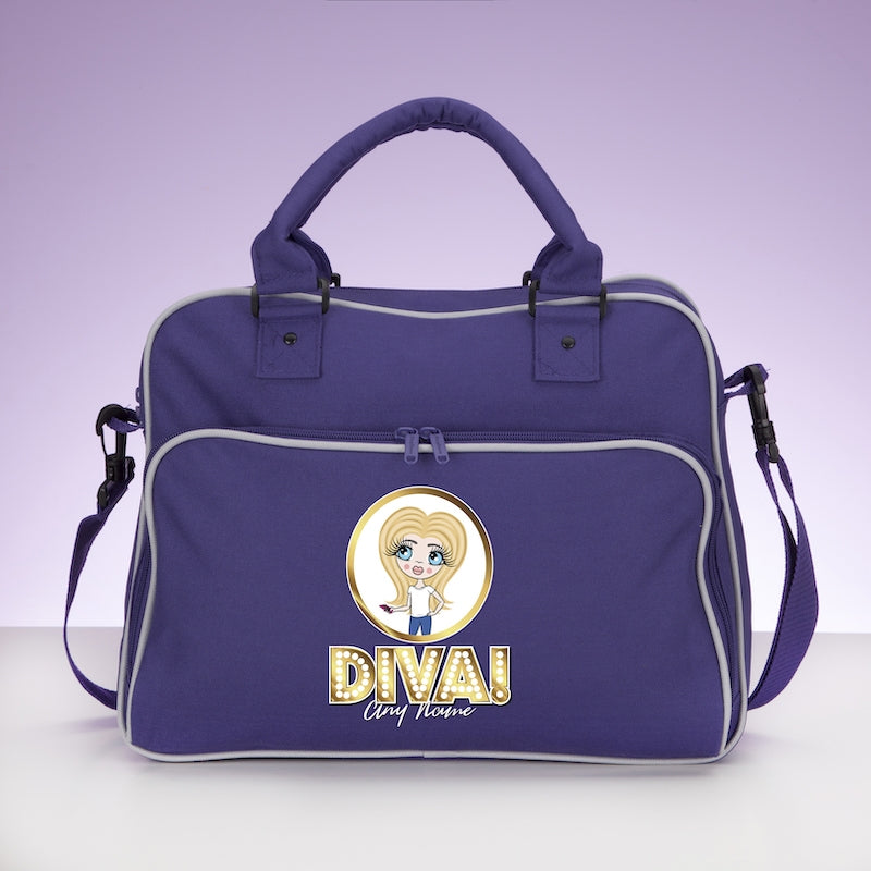 ClaireaBella Girls Personalised Diva Travel Bag - Image 5