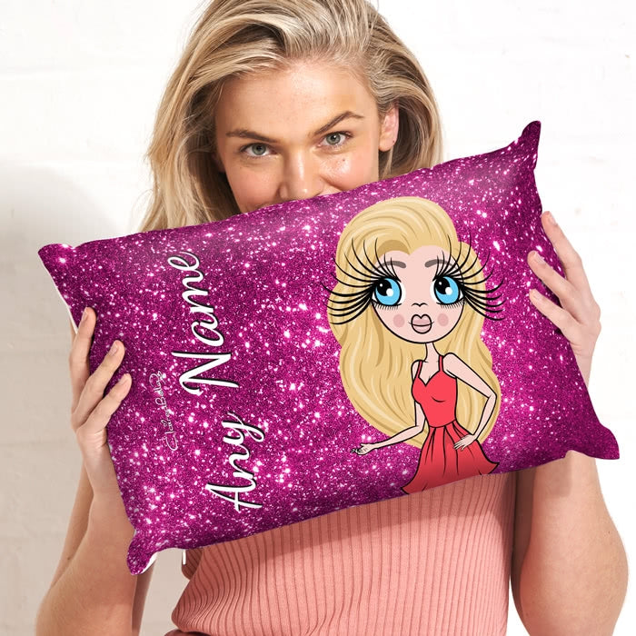 ClaireaBella Placement Cushion - Glitter Print Effect - Image 2