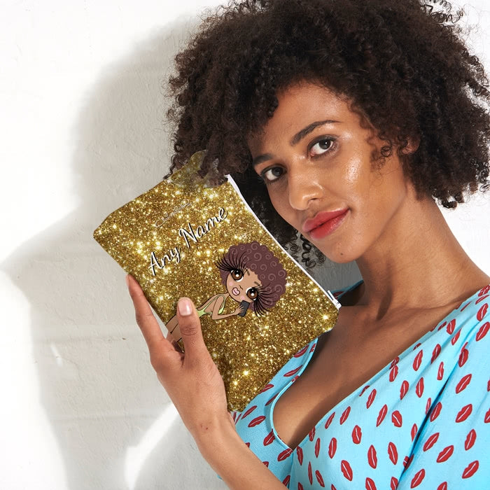 ClaireaBella Selfie Glitter Effect Make Up Bag - Image 5