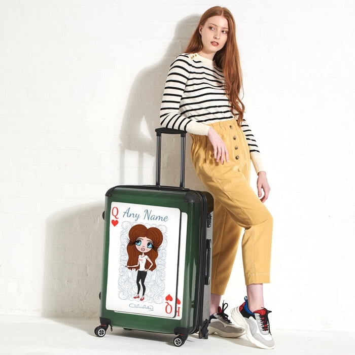 ClaireaBella Queen of Hearts Suitcase - Image 4