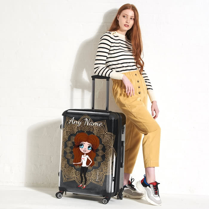 ClaireaBella Vintage Lace Suitcase - Image 1