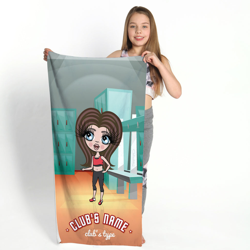 ClaireaBella Girls Changing Room Gym Towel - Image 1
