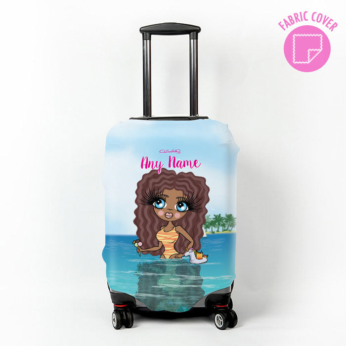 ClaireaBella Seaside Cocktails Suitcase Cover