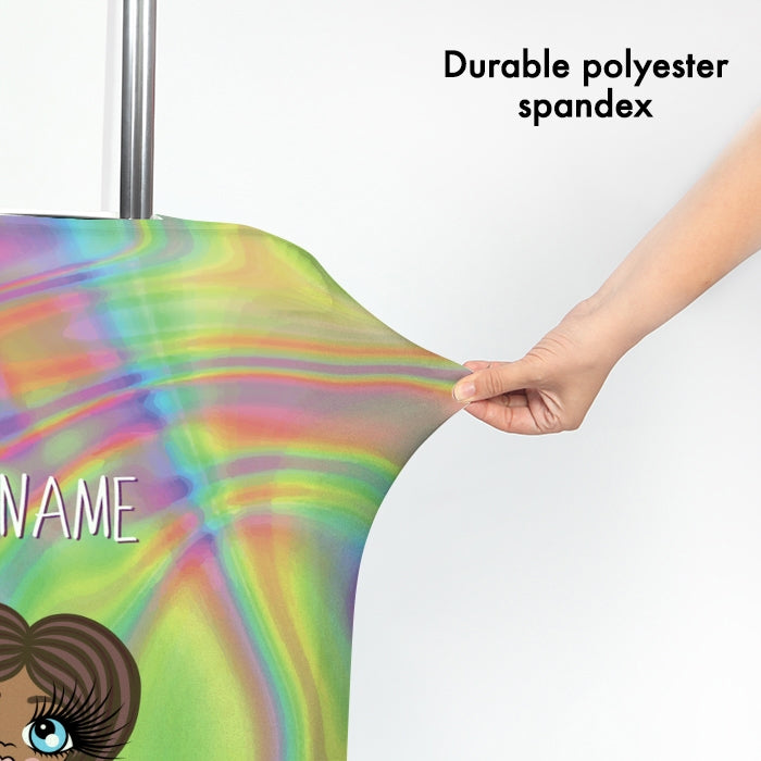 ClaireaBella Girls Hologram Suitcase Cover - Image 3