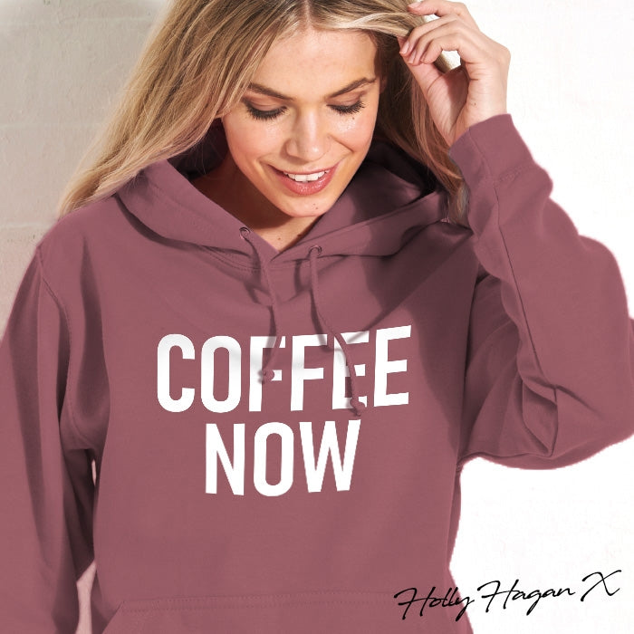 Holly Hagan X Coffee Now Hoodie - Image 1