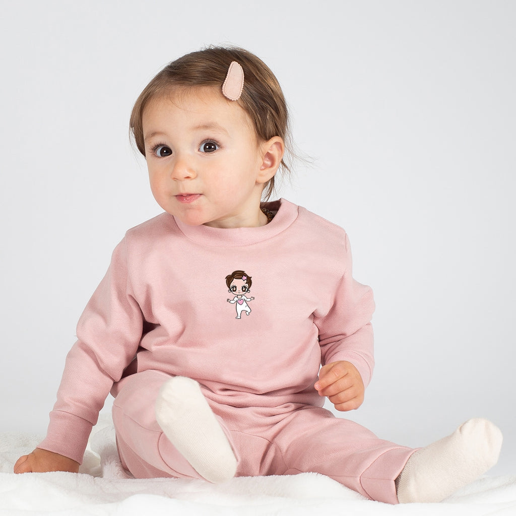 Early Years Girls Varsity Central Character Sweatshirt - Image 1