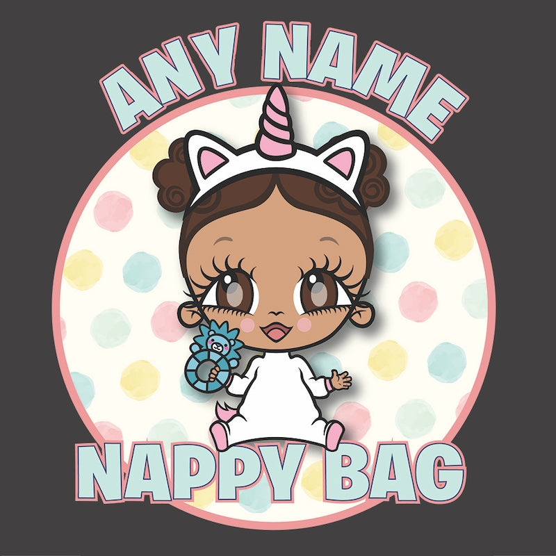 Early Years Girls Personalised Nappy Bag - Image 4