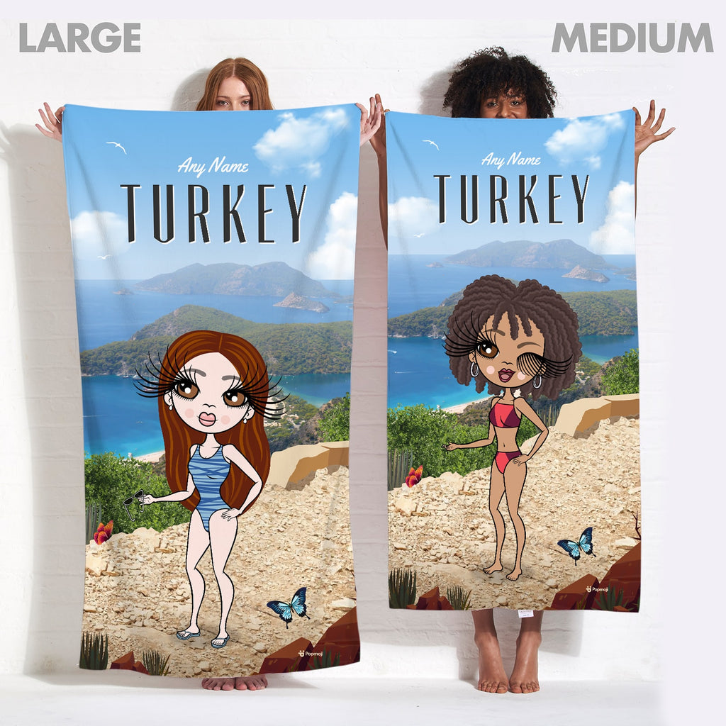 ClaireaBella Turkey Beach Towel