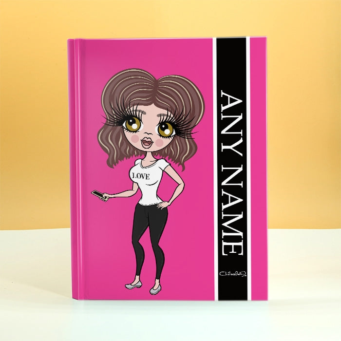 ClaireaBella Hot Pink Diary - Image 1
