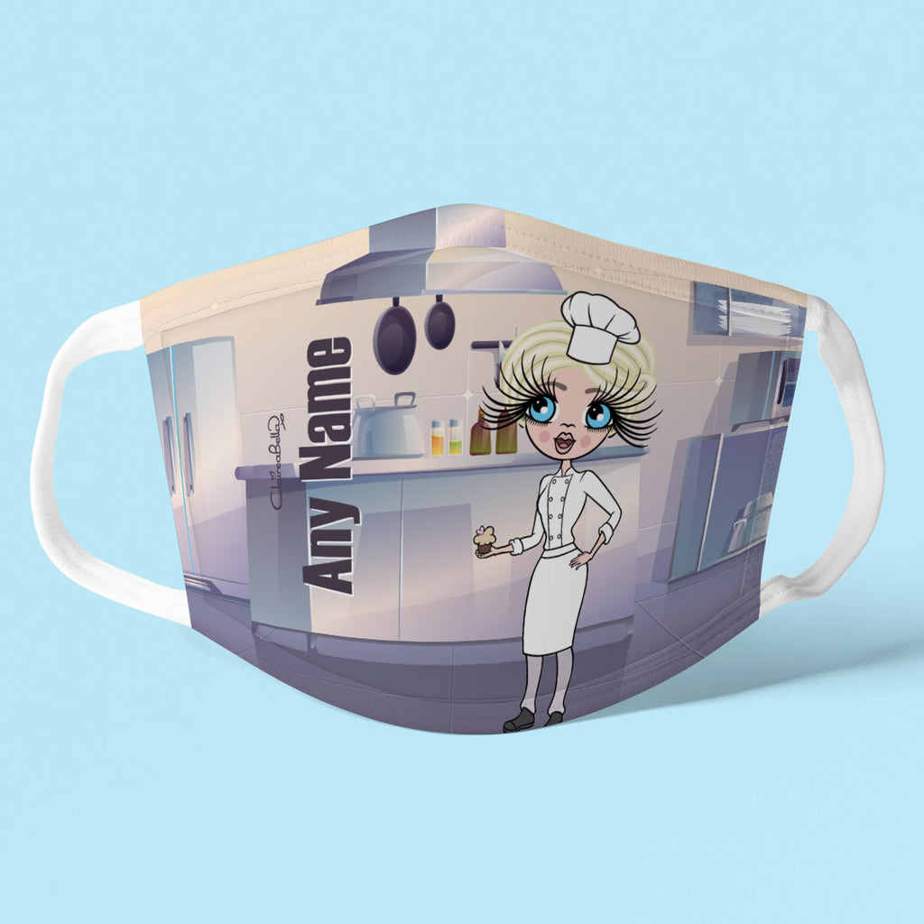 ClaireaBella Personalised Kitchen Reusable Face Covering