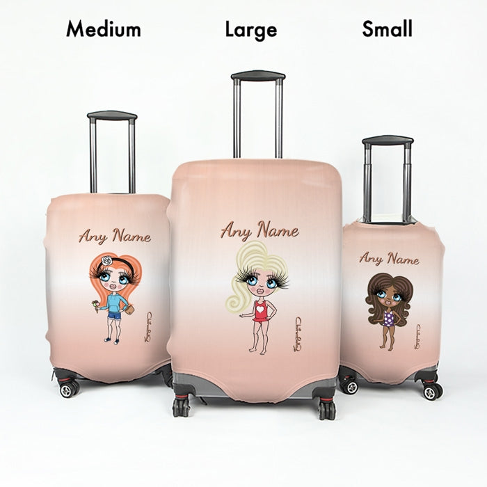 ClaireaBella Girls Blush Suitcase Cover - Image 5