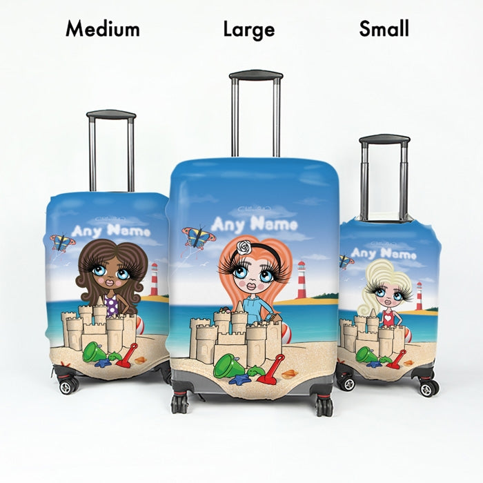 ClaireaBella Girls Suncastle Fun Suitcase Cover - Image 4