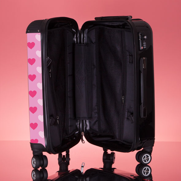 ClaireaBella Heart Suitcase - Image 8