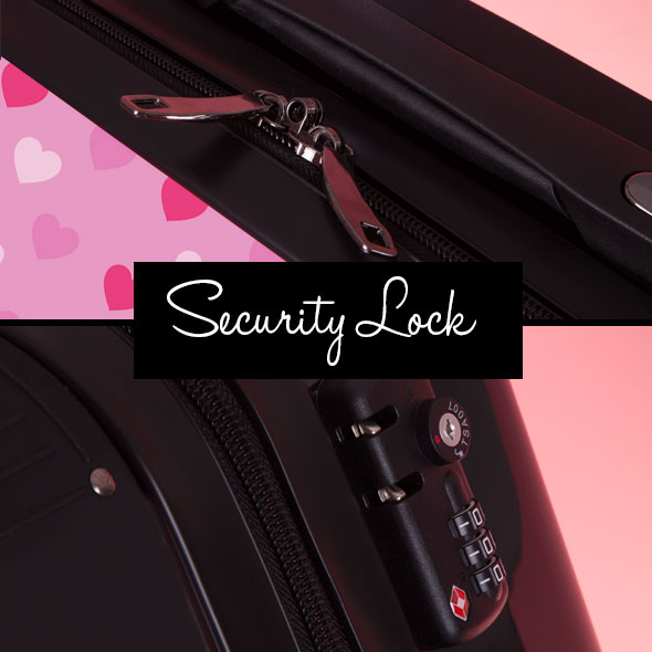 ClaireaBella Heart Suitcase - Image 9