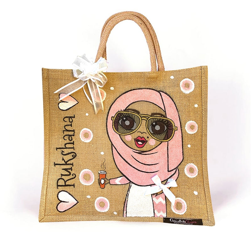 ClaireaBella Hijabi Jute Bag - Image 1