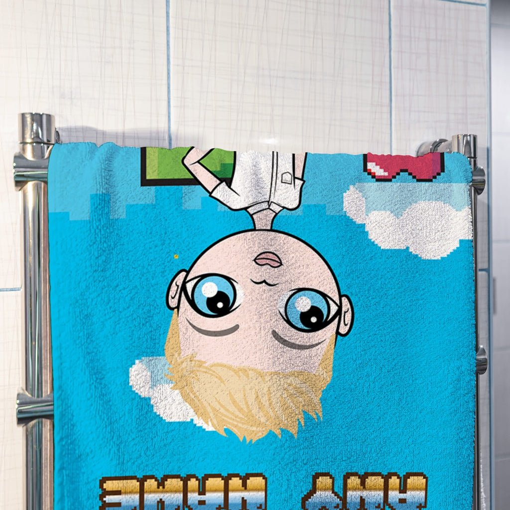 Jnr Boys Gamer Hand Towel - Image 3