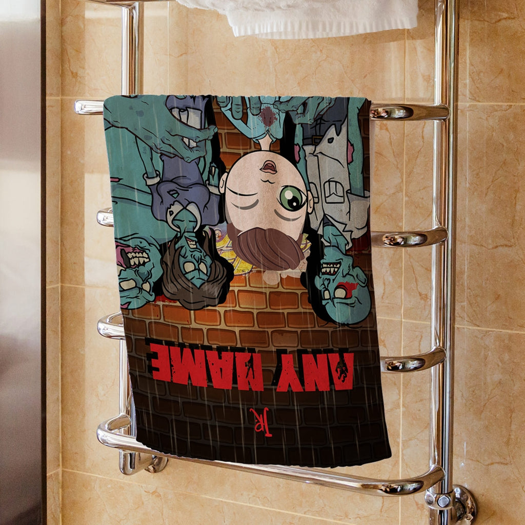 Jnr Boys Zombos Hand Towel - Image 3