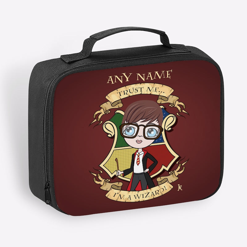 Jnr Boys Wizard Cooler Lunch Bag - Image 1