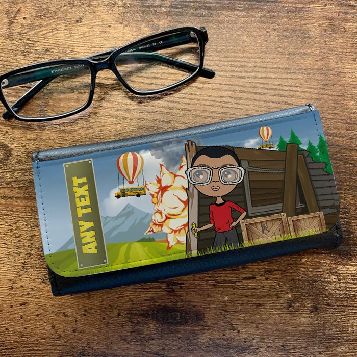 Jnr Boys Personalised Gaming Pro Glasses Case - Image 1