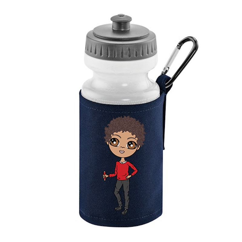 Jnr Boys Personalised Water Bottle and Holder - Image 4