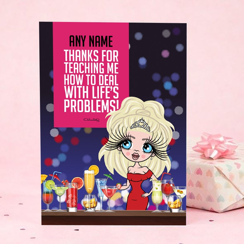 ClaireaBella Personalised Life's Problems Card - Image 3