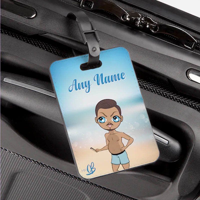 MrCB Personalised Beach Colours Passport Cover & Luggage Tag Bundle - Image 3