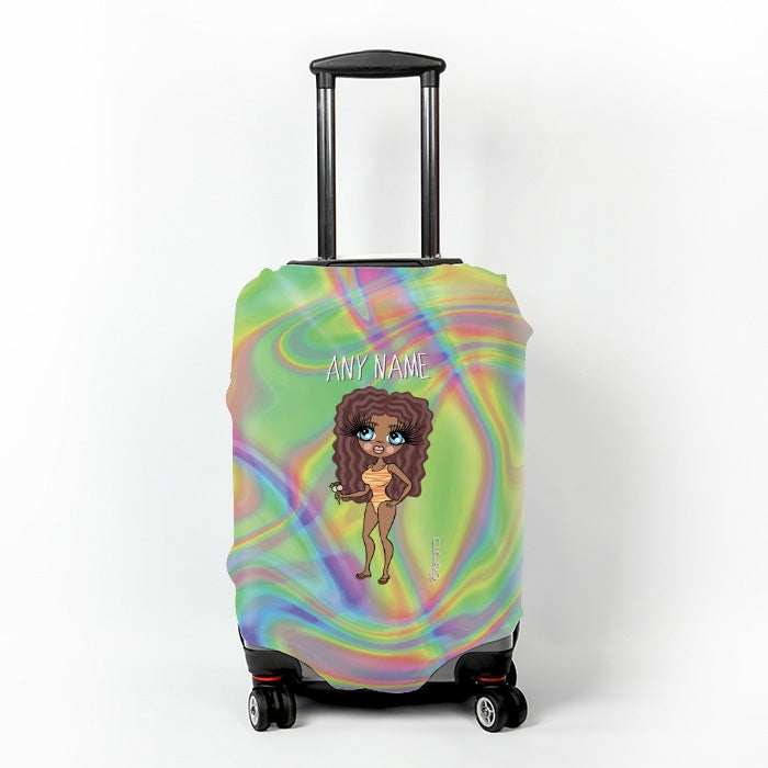 ClaireaBella Hologram Suitcase Cover - Image 1