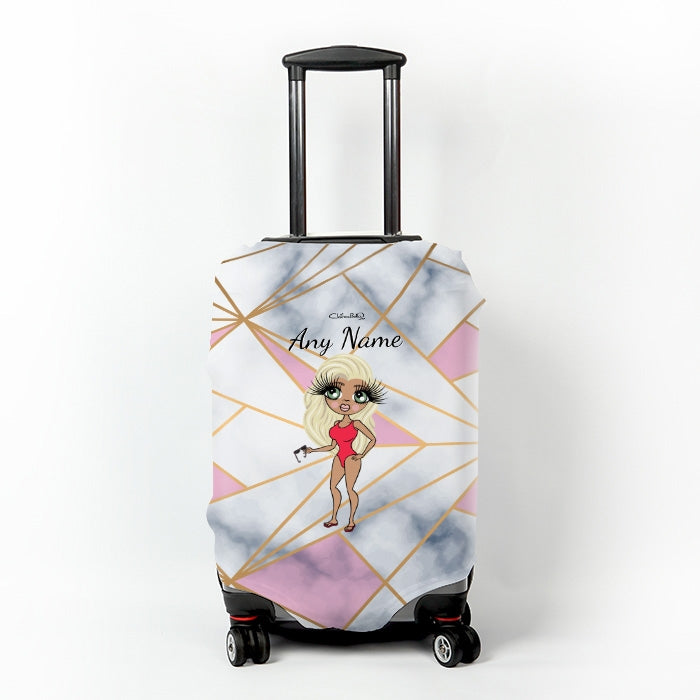 ClaireaBella Geo Suitcase Cover - Image 1