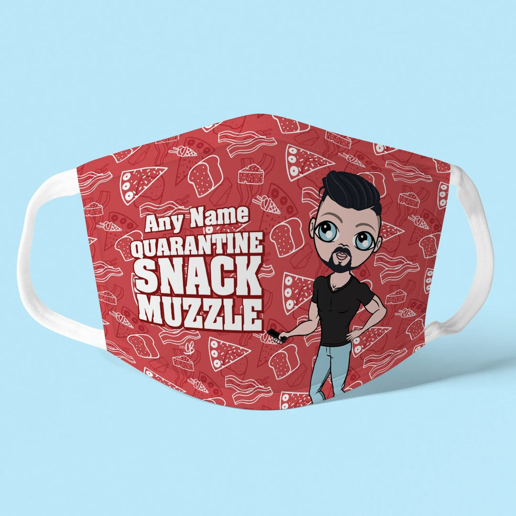 MrCB Personalised Snack Muzzle Reusable Face Covering - Image 1