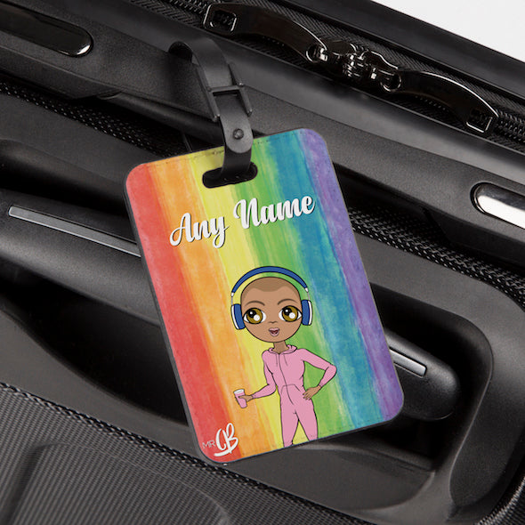 MrCB Rainbow Luggage Tag - Image 1