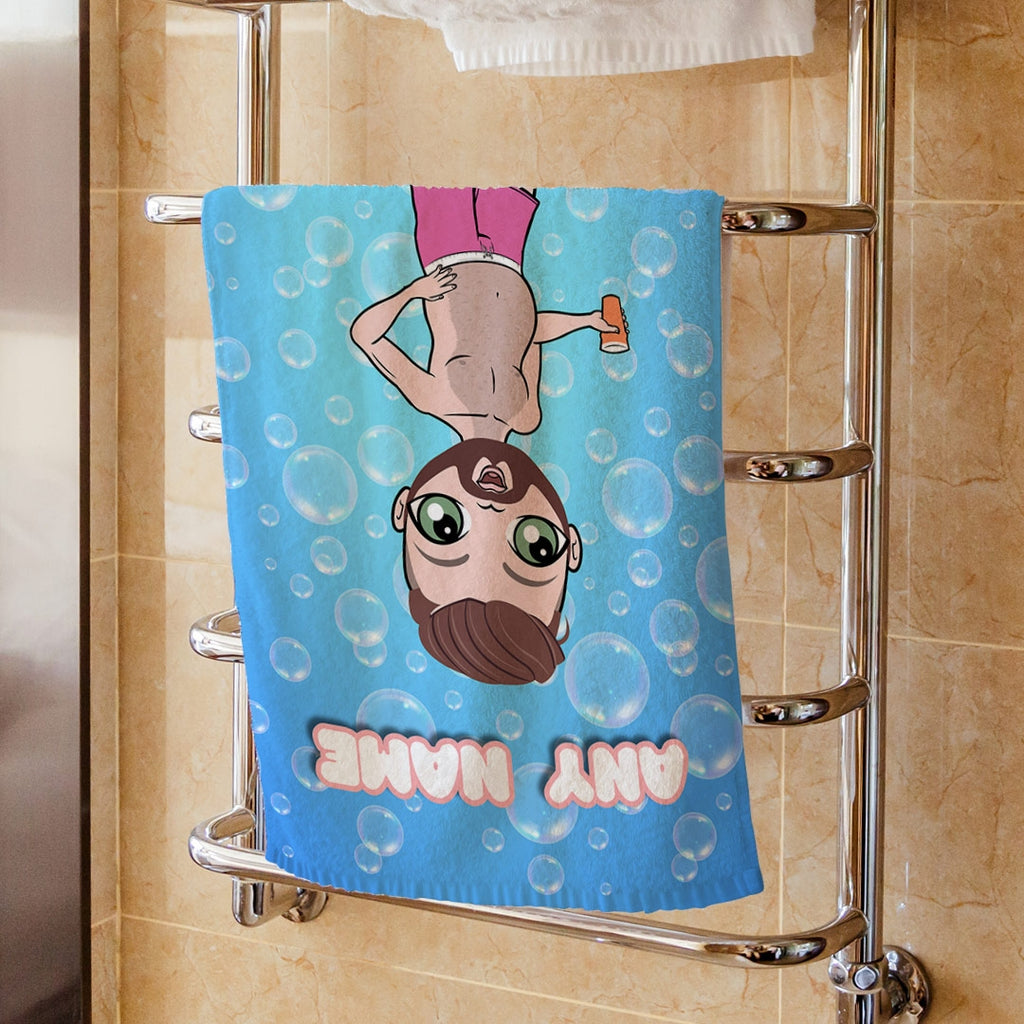 MrCB Bubble Print Hand Towel - Image 2