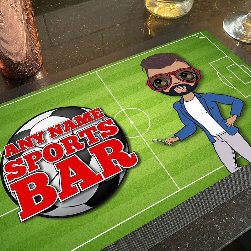 MrCB Personalised Sports Bar Rubber Bar Runner - Image 3