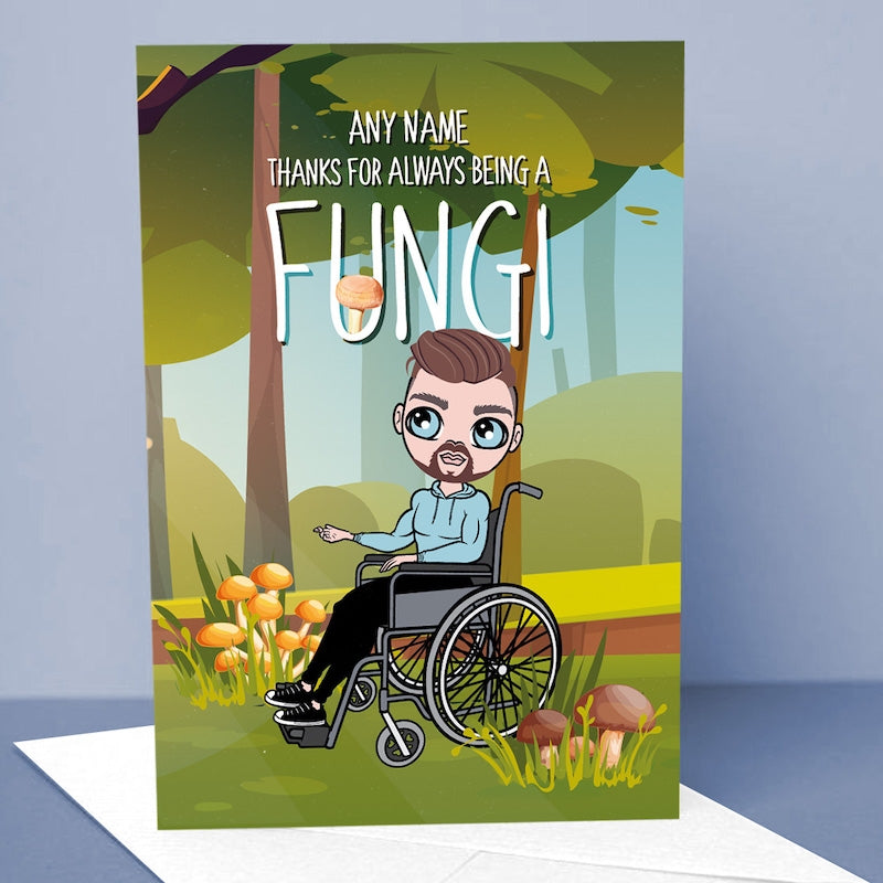 MrCB Wheelchair Fungi Card - Image 1