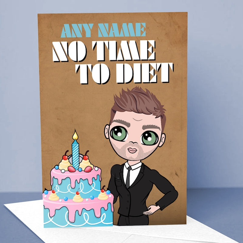 MrCB No Time To Diet Card - Image 1