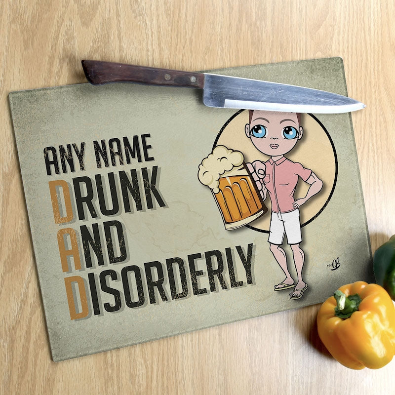 MrCB Glass Chopping Board - Drunk And Disorderly - Image 3