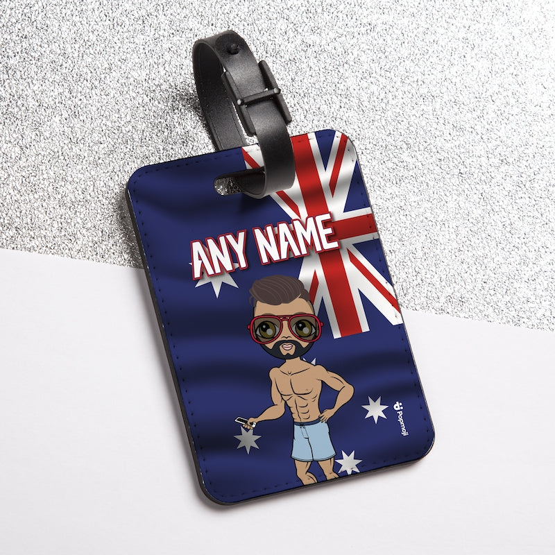 MrCB Australia Flag Luggage Tag - Image 3