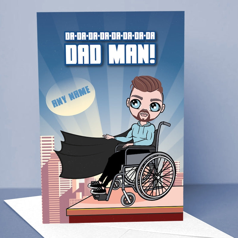 MrCB Wheelchair Dad Man Card - Image 1
