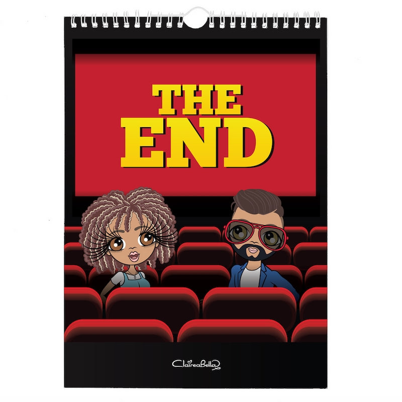 Multi Character Couples At The Movies Wall Calendar - Image 5