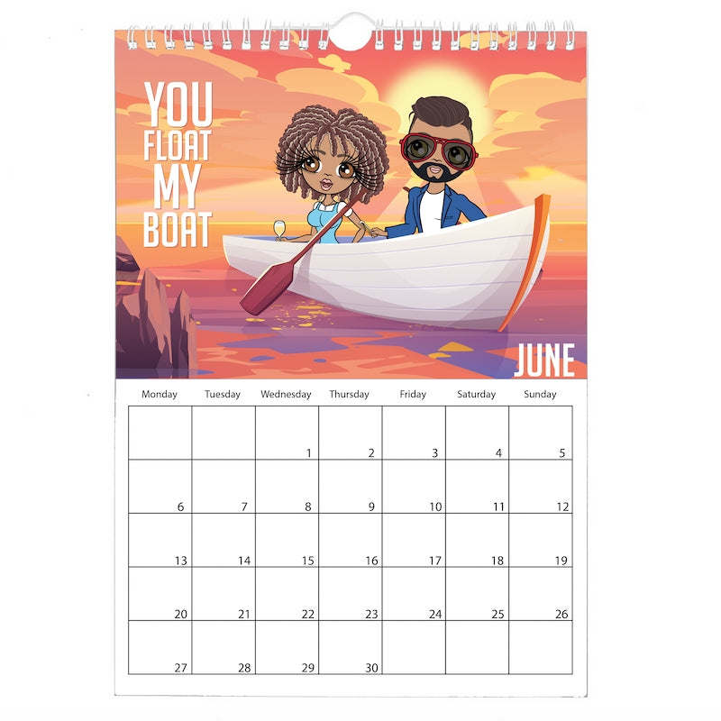 Multi Character Couples Wall Calendar - Image 9