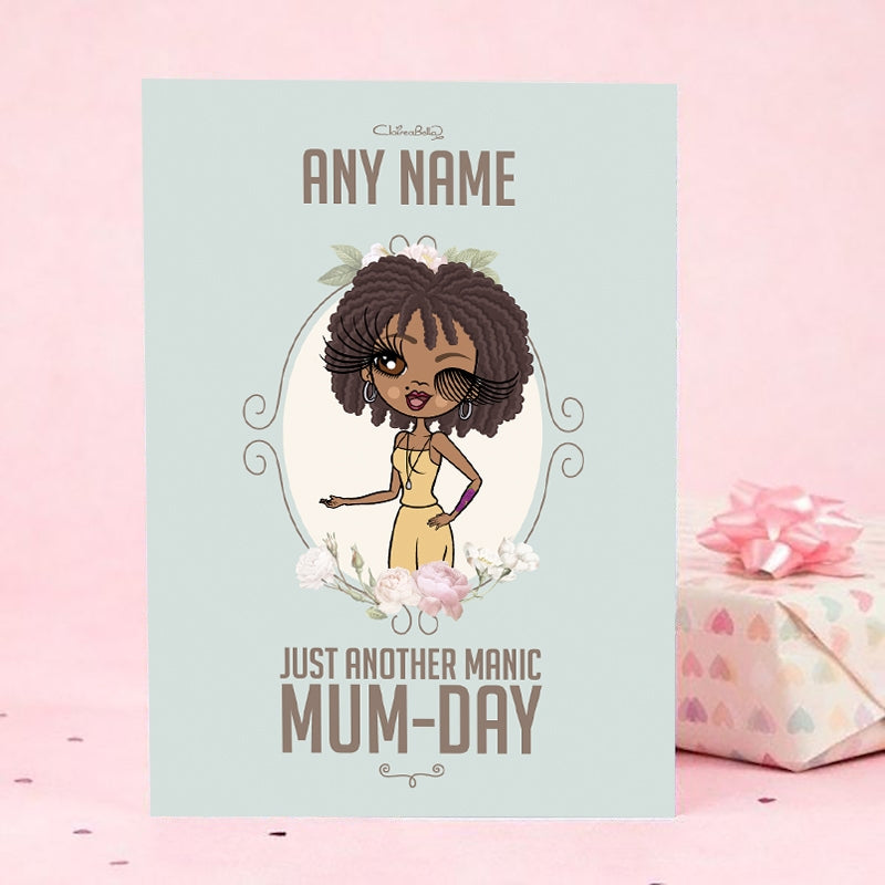 ClaireaBella Personalised Manic Mumday Card - Image 1