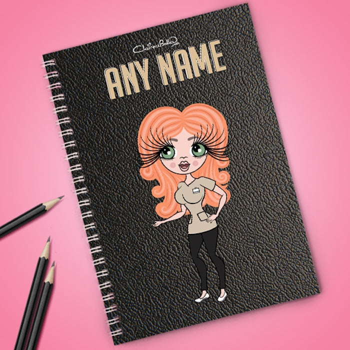 ClaireaBella Black Texture Effect Notebook - Image 3
