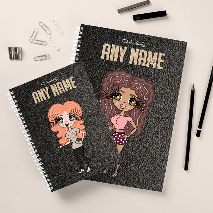 ClaireaBella Black Texture Effect Notebook - Image 2
