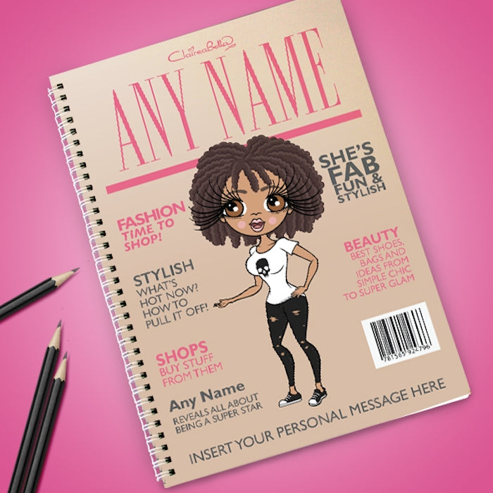 ClaireaBella Cover Girl Notebook - Image 1