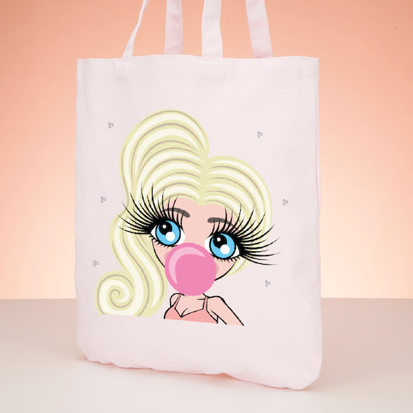 ClaireaBella Emoji Pastel Canvas Shopper - Image 3