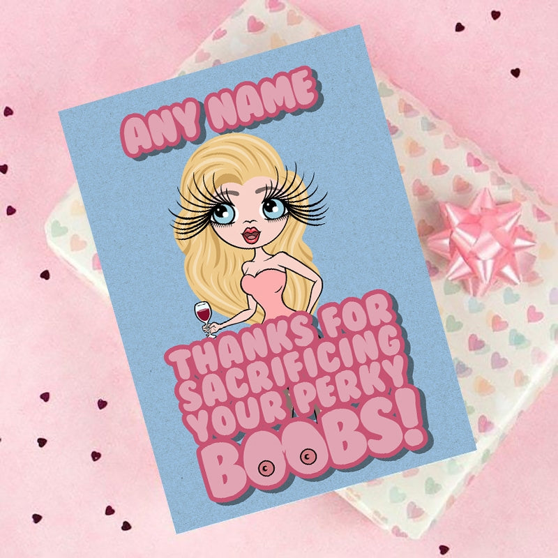 ClaireaBella Personalised Perky Mum Card - Image 3