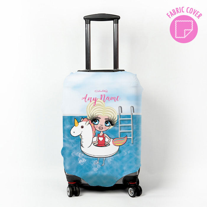 ClaireaBella Girls Unicorn Suitcase Cover