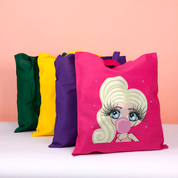 ClaireaBella Emoji Colour Pop Canvas Bag - Image 1